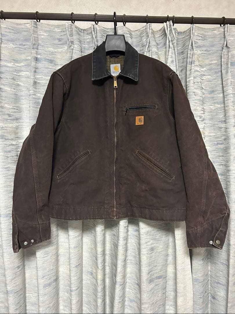 L Carhartt デトロイトジャケット J97 DKB ダークブラウン