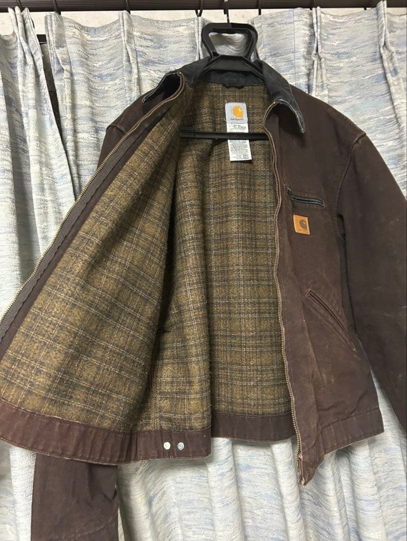 L Carhartt デトロイトジャケット J97 DKB ダークブラウン
