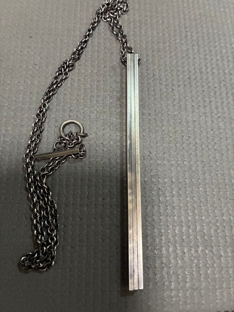 PRY Layered Bar Necklace slv925 シュウト