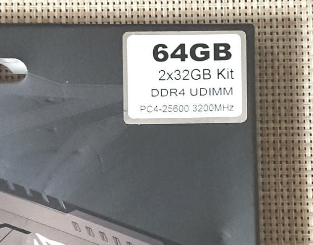 Patriot メモリ DDR4 PC4-25600 64GB (32GB/2枚