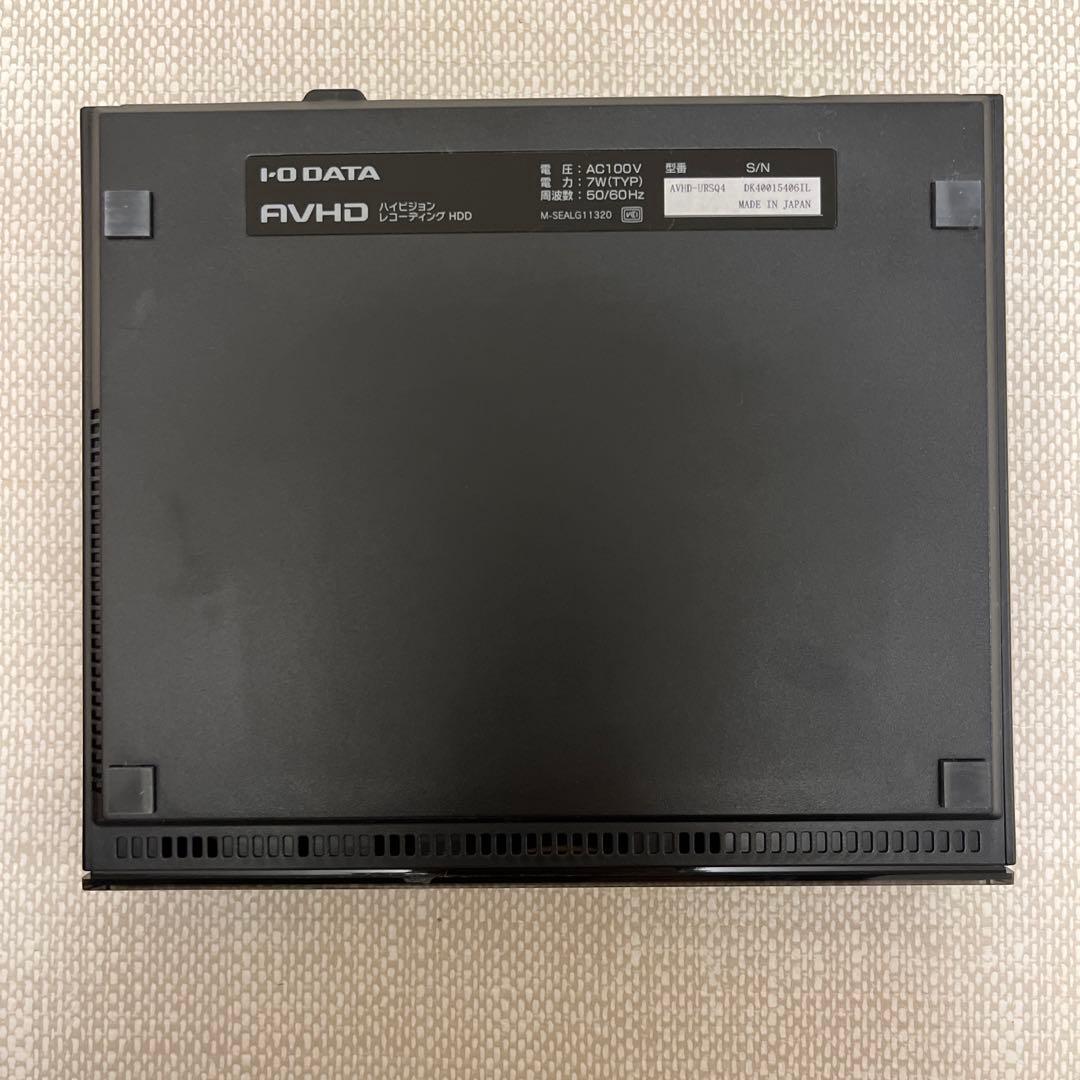 I・O DATA AVHD-URSQ4 アイオーデータ　ハードディスク