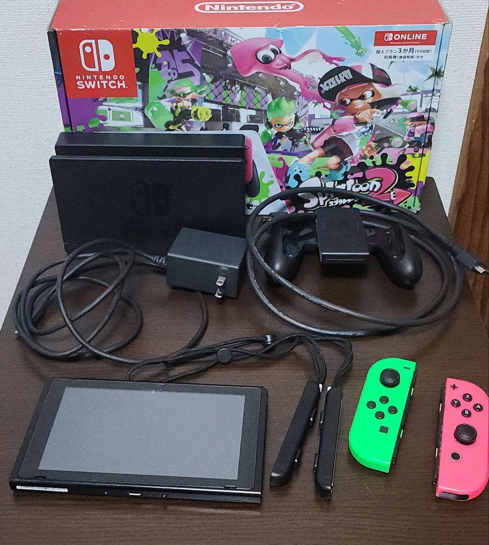 Nintendo Switch 本体+ジョイコン(ジャンク品)