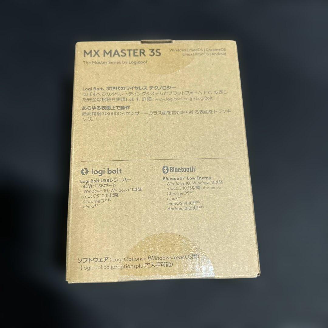 【新品・未開封】Logicool MX Master 3S ワイヤレス