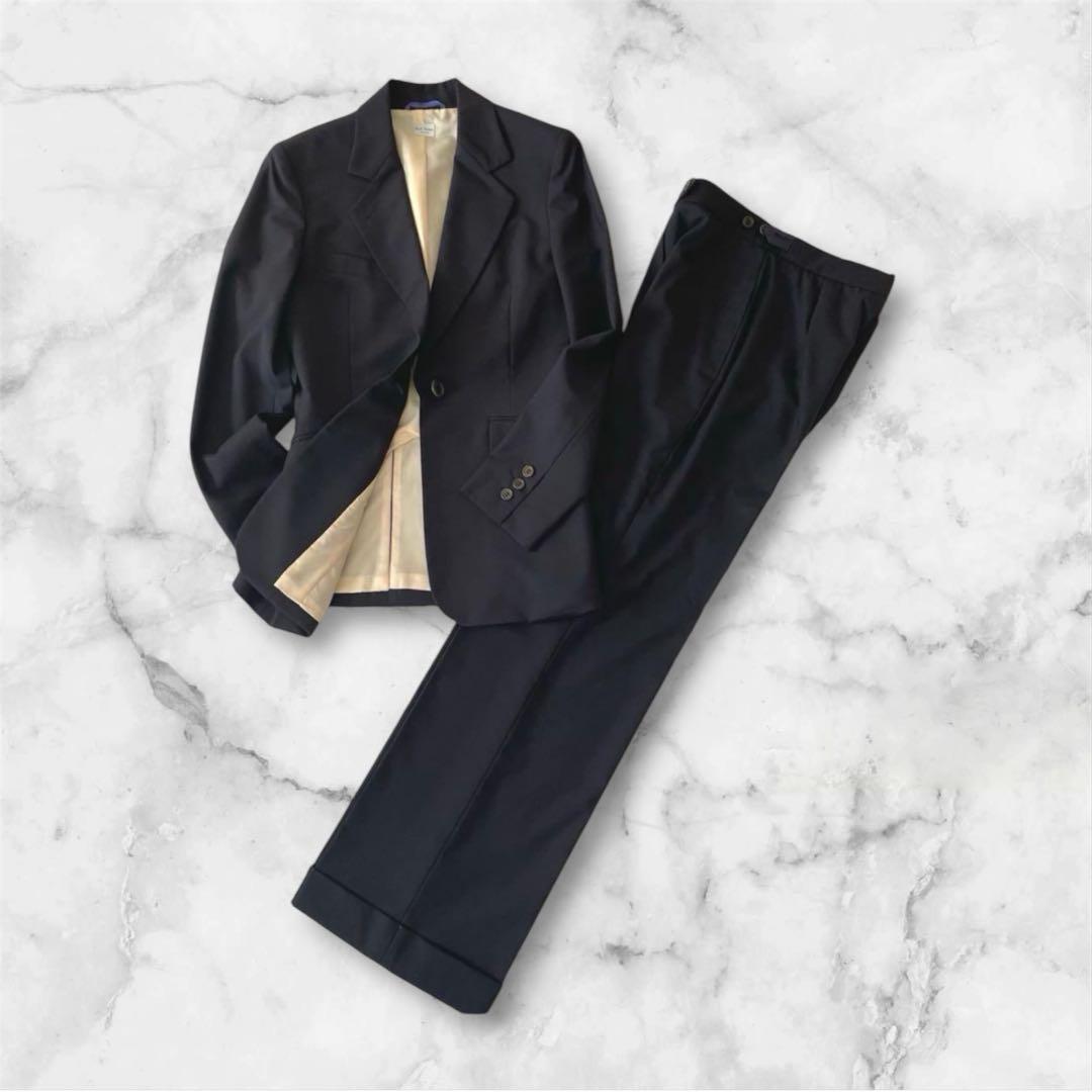 Paul Smith WOMEN ポールスミス　パンツスーツ　黒　セレモニー　毛