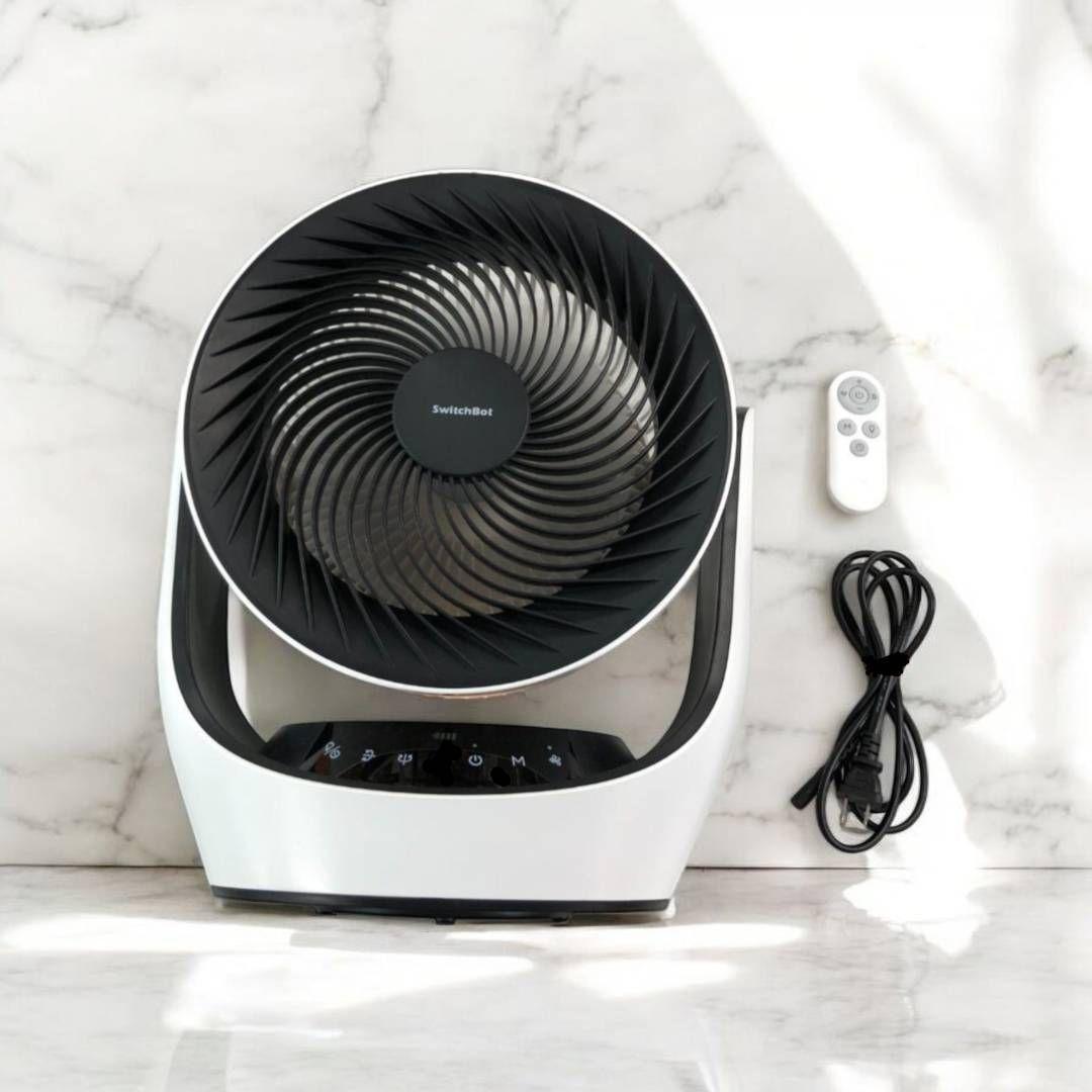 SwitchBot サーキュレーター 充電式バッテリー搭載 静音 首振り