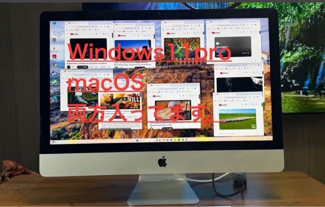 1*1様 Apple iMac Windows 11 Pro/ macOS
