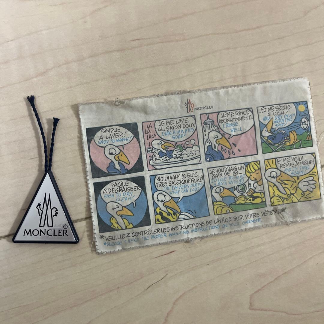 モンクレール　ダウンジャケット　ロングコート　フラメッテ　ネイビー　1