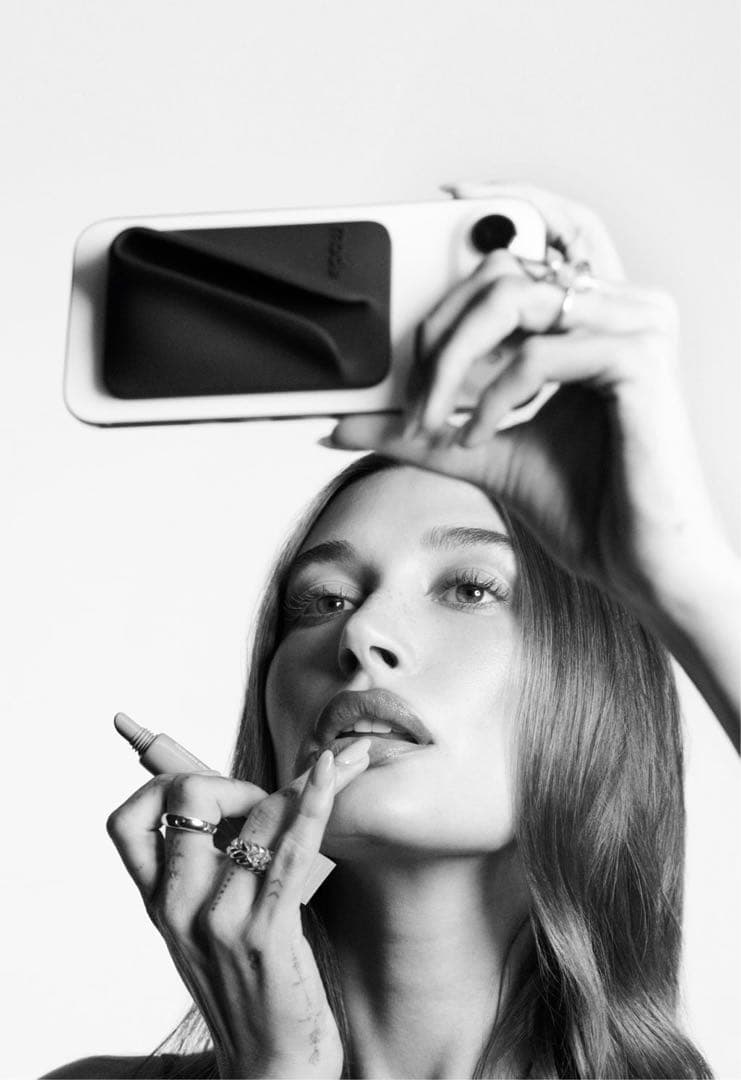 正規品　rhode 新作snap-on lip case 黒