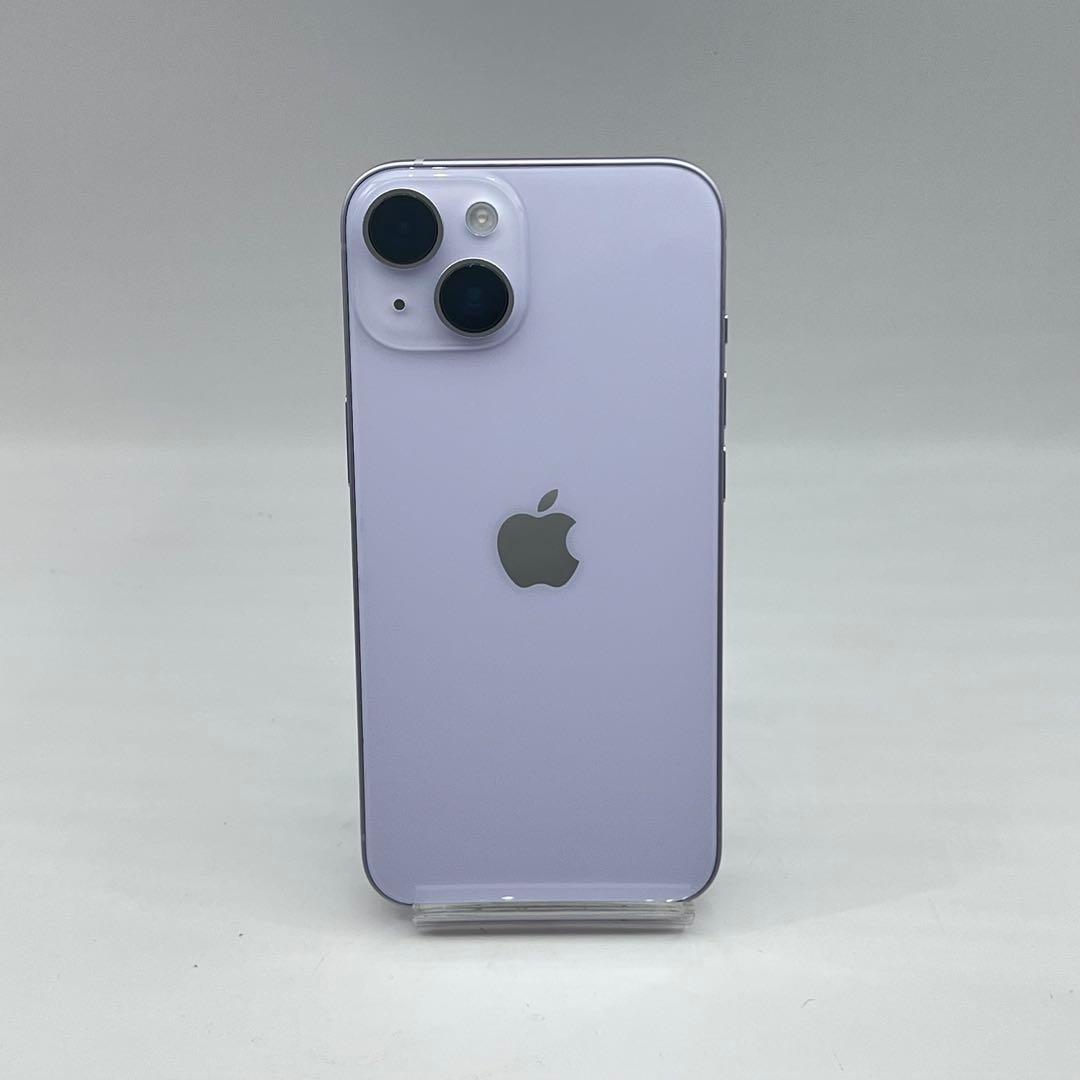 電池新品 iphone 14 128GB パープル 本体 SIMフリー 完動品