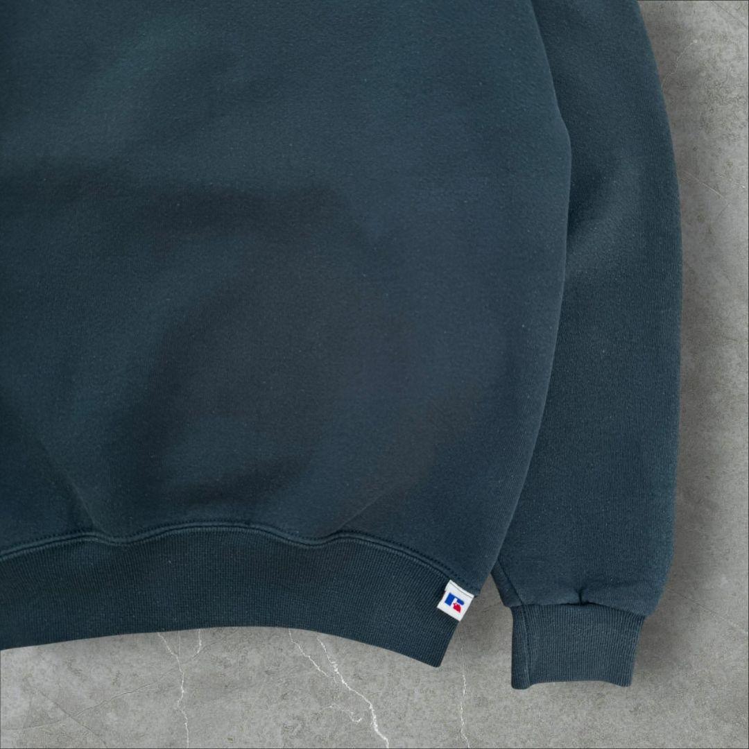 希少 USA製 RUSSELL ATHLETIC スウェット トレーナー カーキ