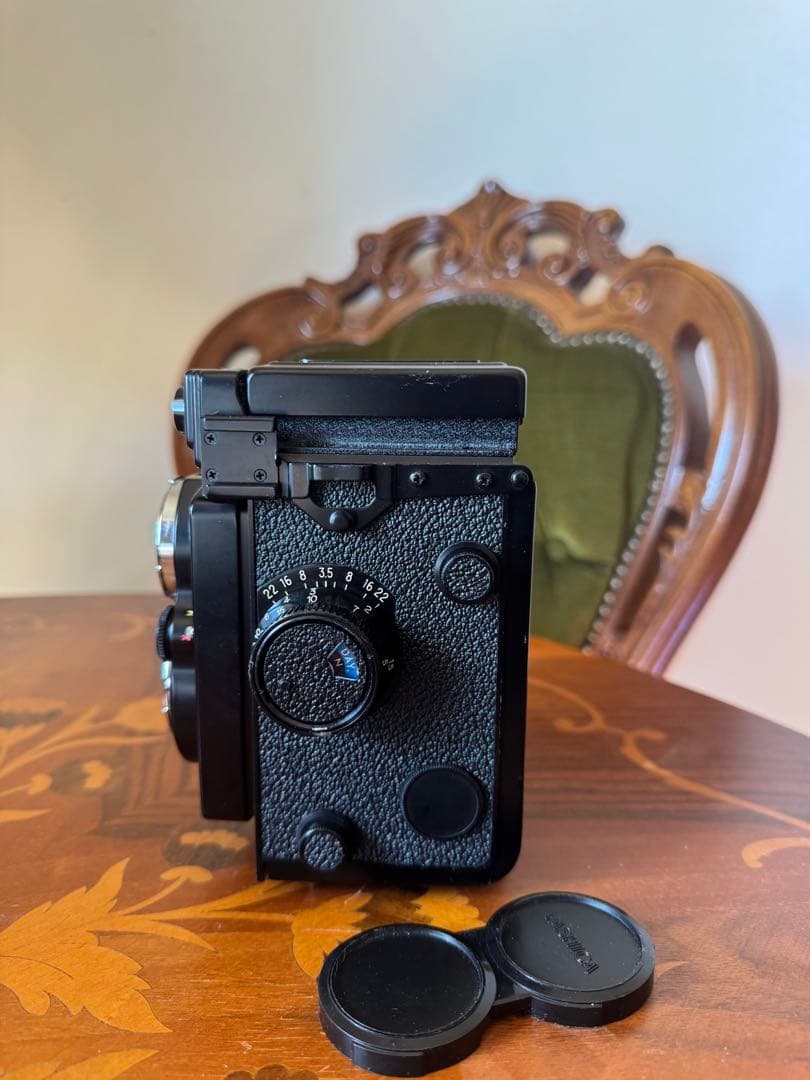 【貴重な完動品】YASHICA Mat-124G二眼レフカメラ【露出計動作OK】