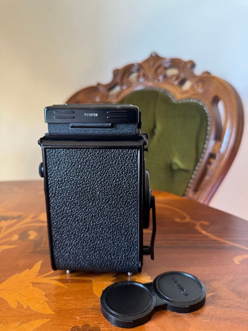 【貴重な完動品】YASHICA Mat-124G二眼レフカメラ【露出計動作OK】