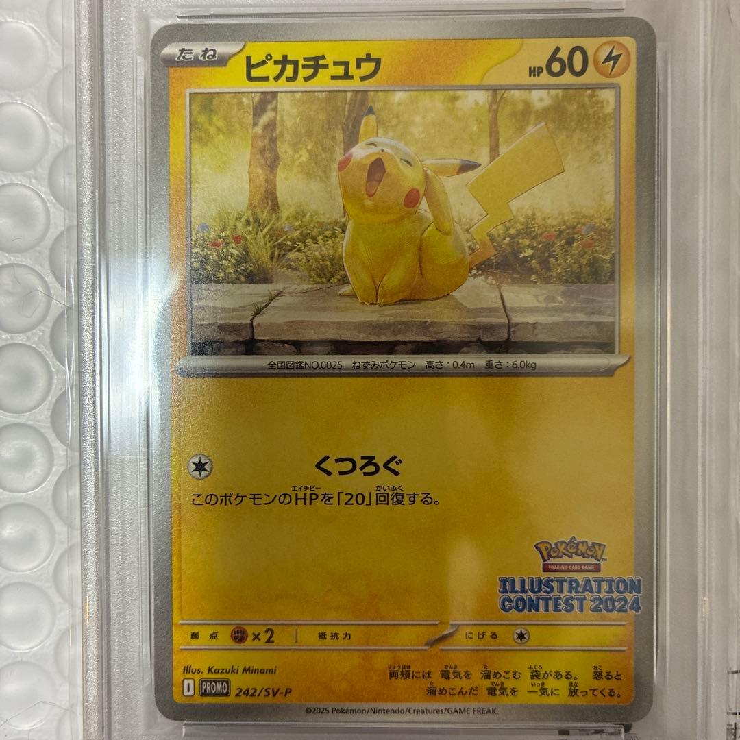 ピカチュウ：イラストレーションコンテスト 2024 PROMO SV-Pプロモ…