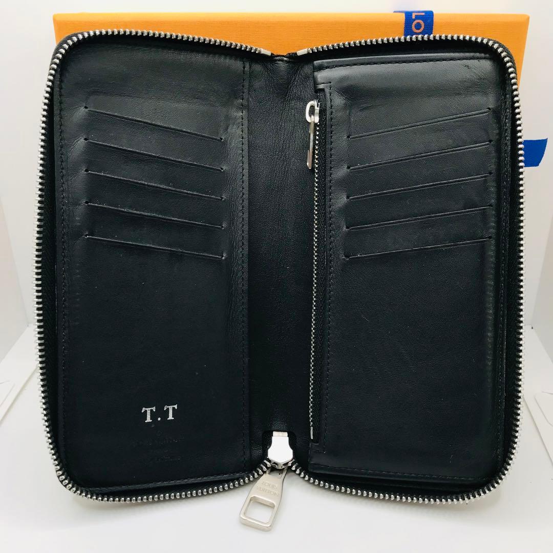 ルイヴィトン✨ダミエ アンフィニ オニキス ポルトフォイユ ヴァスコ 長財布 黒