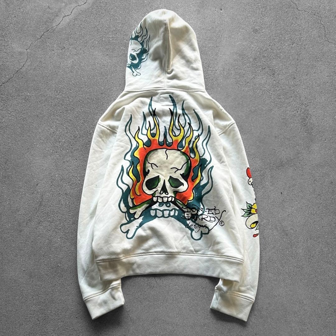 00’s Archive Ed Hardy スカル ジップパーカー アーカイブ
