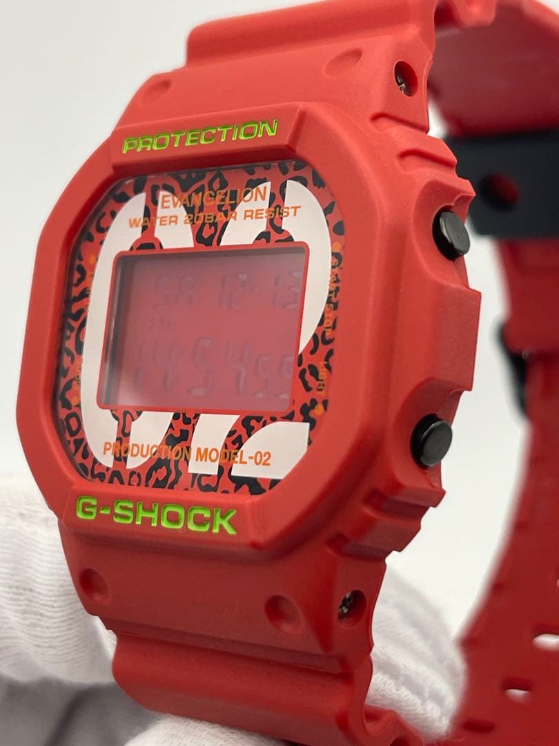 G-SHOCK 美品 DW-5600VT エヴァンゲリオン2号機ザ・ビースト