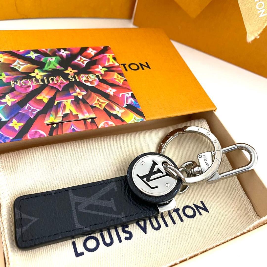 ルイ ヴィトン◎ポルトクレ ネオ エクリプス モノグラム キーホルダー リング