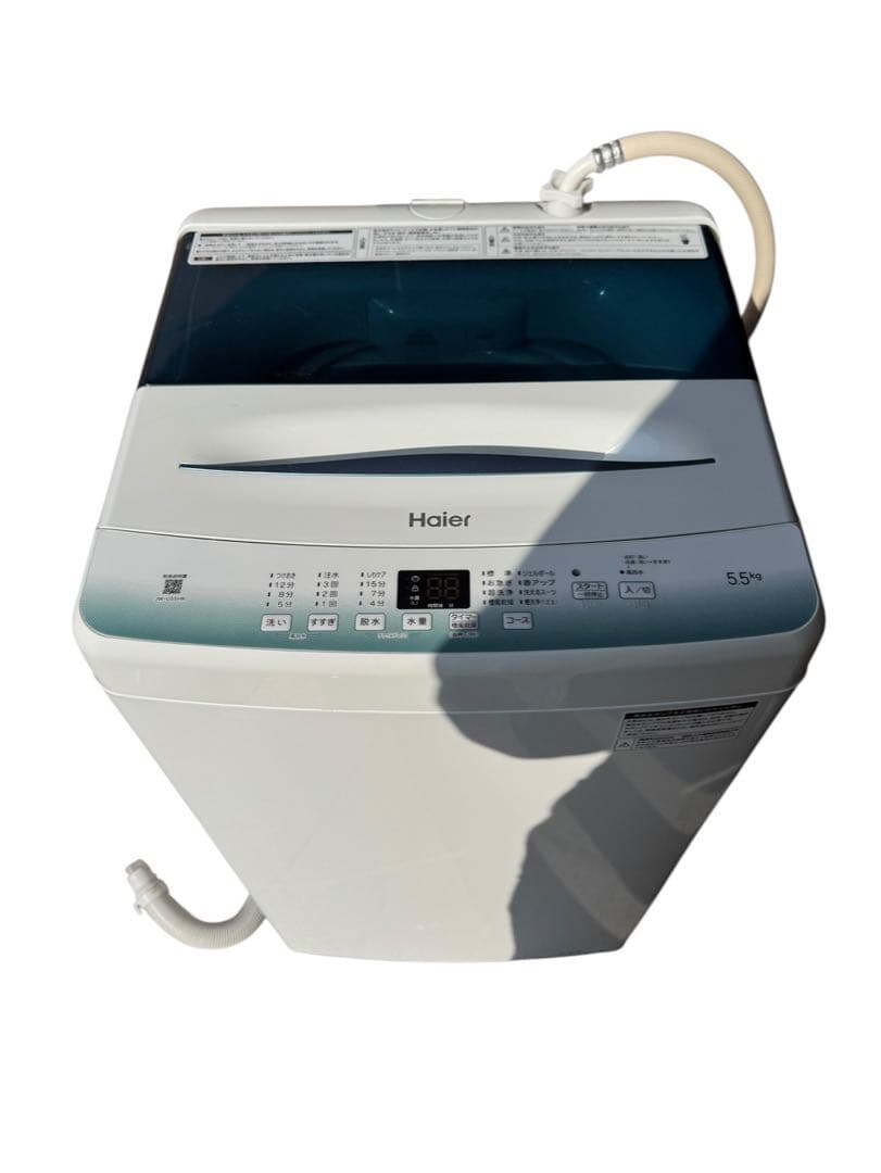 ⭕️送料無料　ハイアール 洗濯機 5.5kg JW-U55HK 2022年