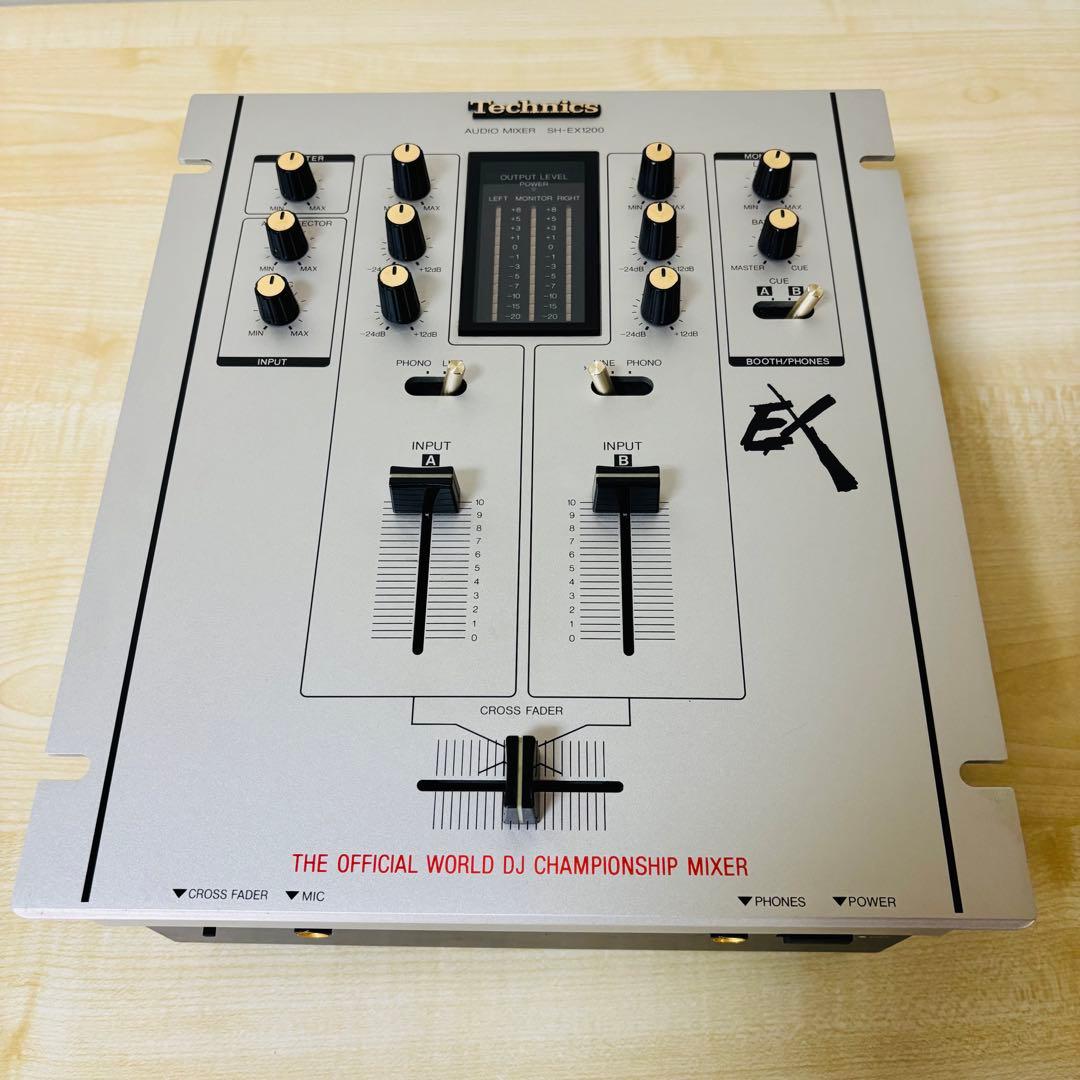 【ほぼ未使用】Technics DJミキサー SH-EX1200 送料込み