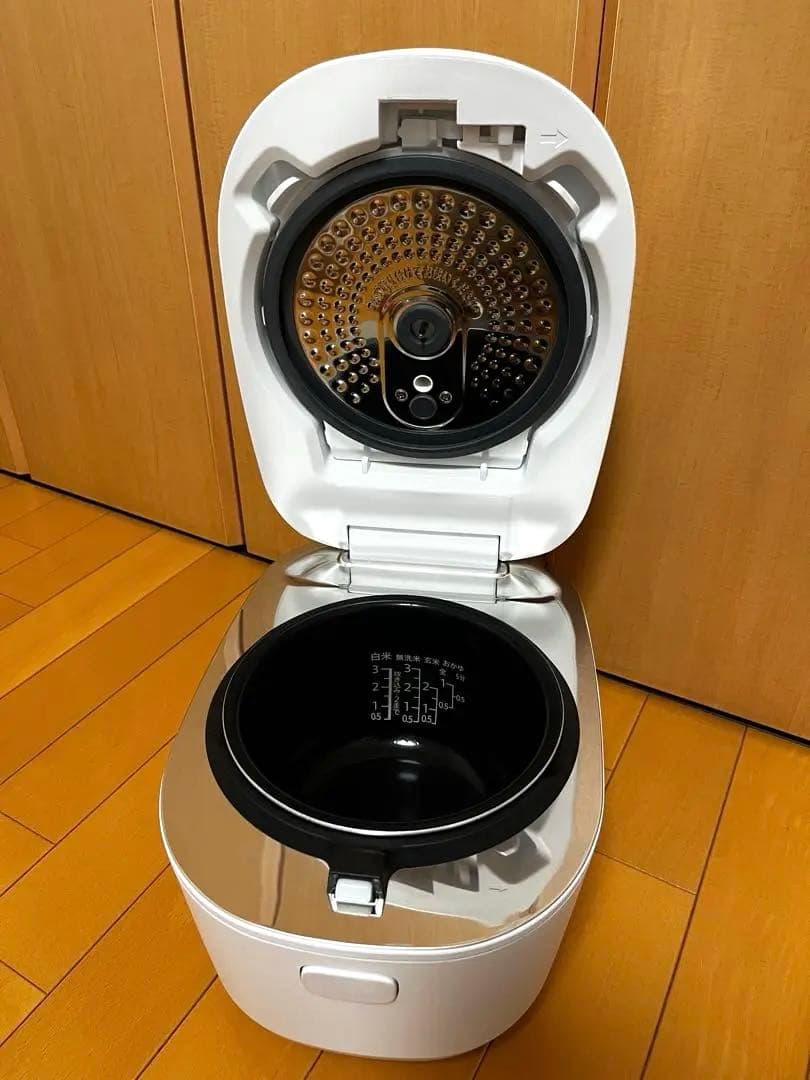 【説明書・スイングしゃもじ付・美品】SHARP 炊飯器 KS-HF05B