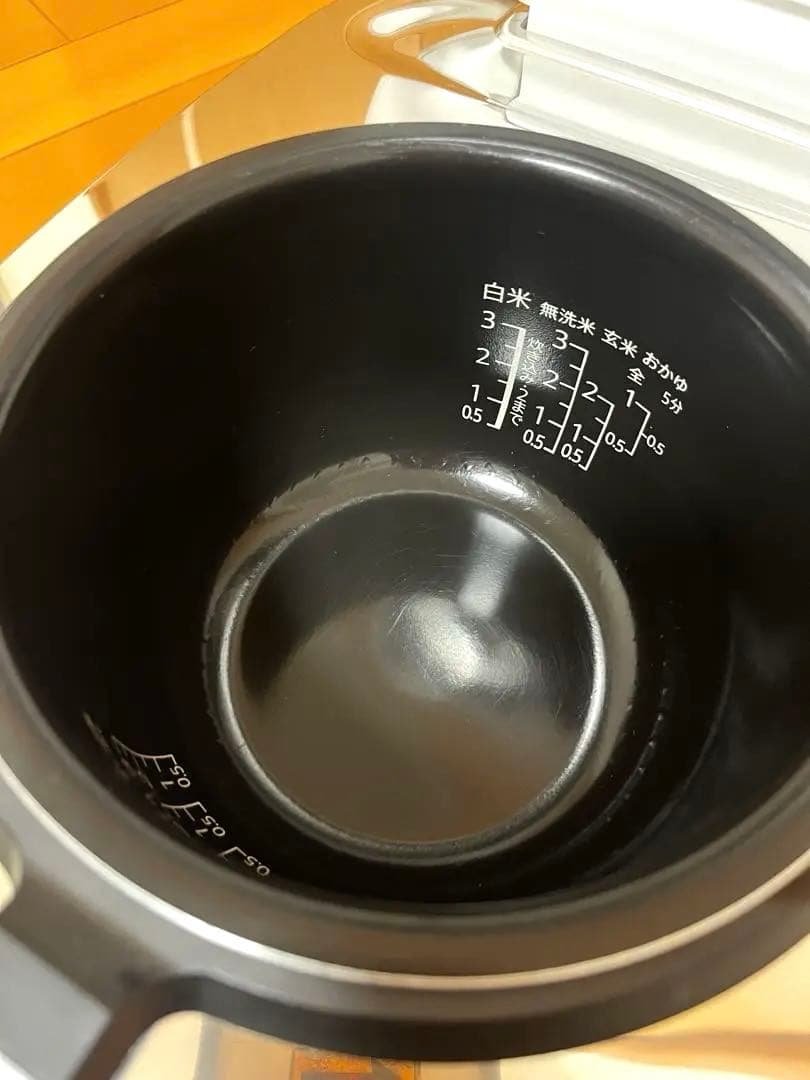 【説明書・スイングしゃもじ付・美品】SHARP 炊飯器 KS-HF05B