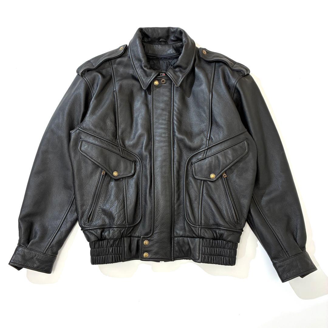 NANKAI ライダース レザージャケット キルティング ライナー付き