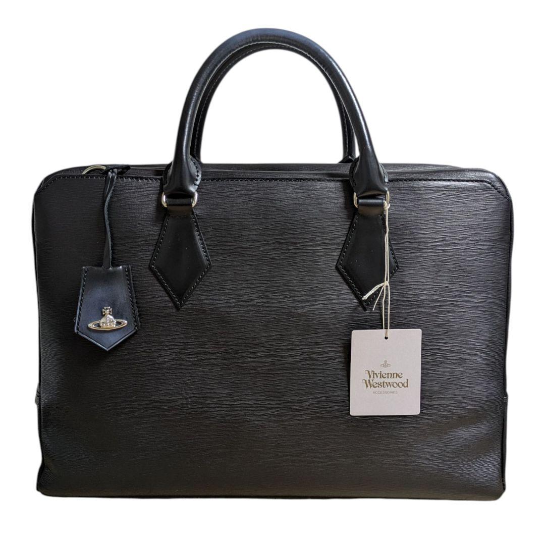 ヴィヴィアンウエストウッド ビジネスバッグ VWB841 アドヴァン 黒 メンズ