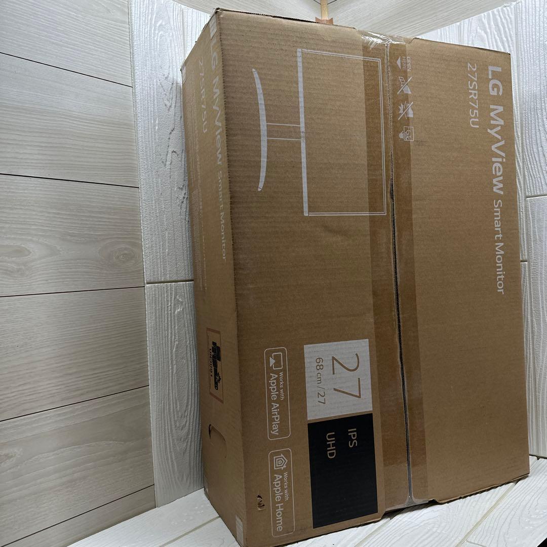 新品未開封　LG スマートモニター 27SR75U-W