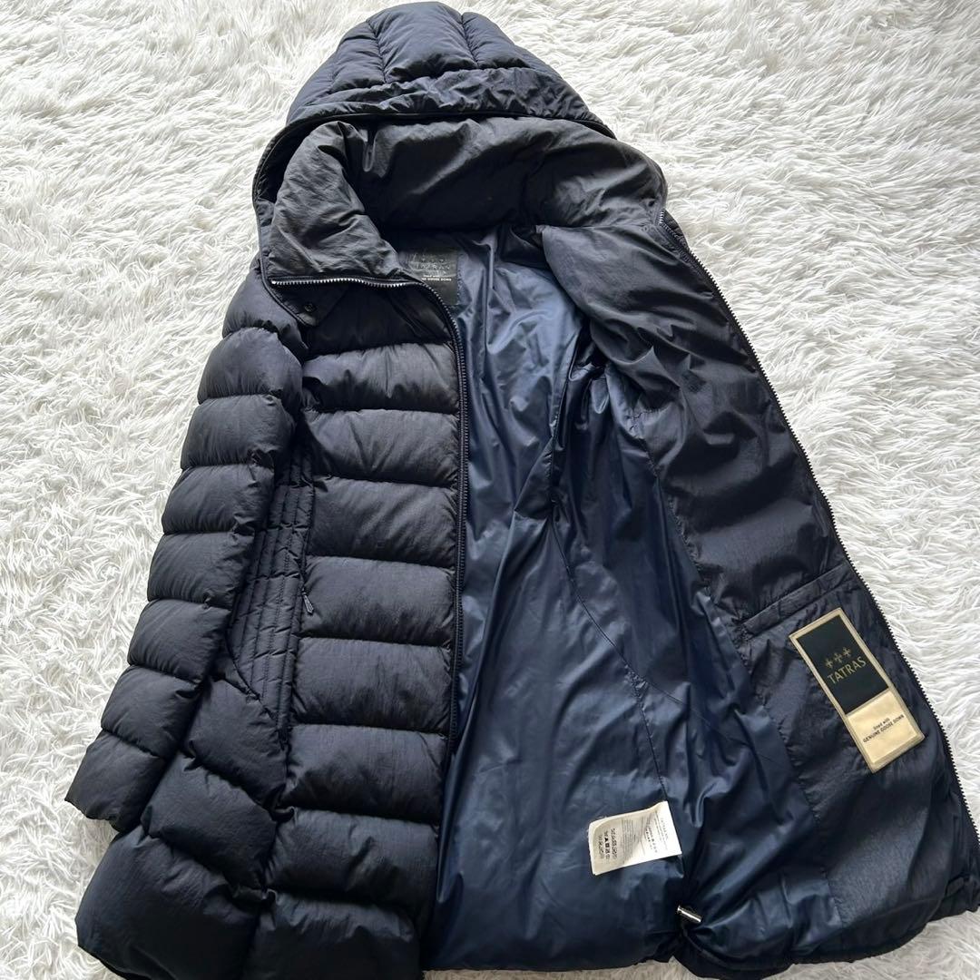 TATRAS タトラス　ダウンコート　POLITEAMA ネイビー　M相当