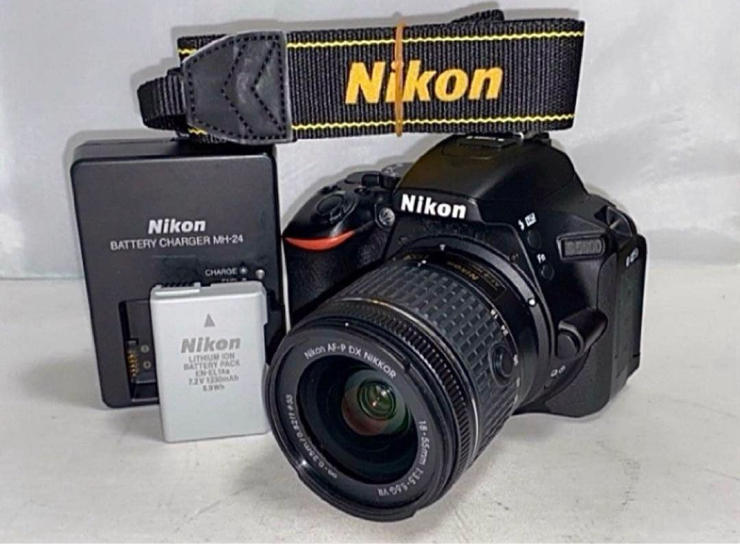 Nikon D5600 18-55mm VR レンズキット　 オマケレンズ付き