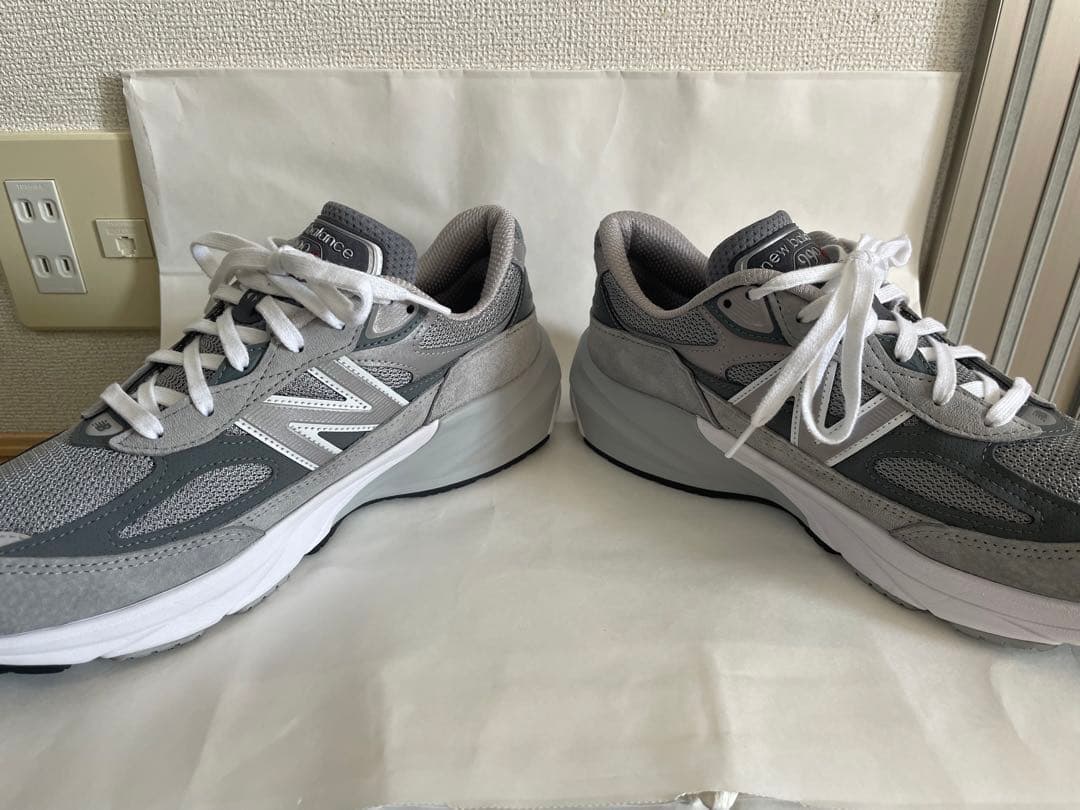 超美品現品のみ☆ニューバランス990V6【M990GL6】27cm芸能人多数愛用