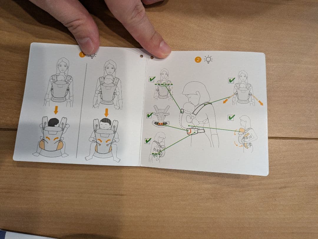 エルゴベビー 抱っこ紐 オムニブリーズ 青　おまけ付き