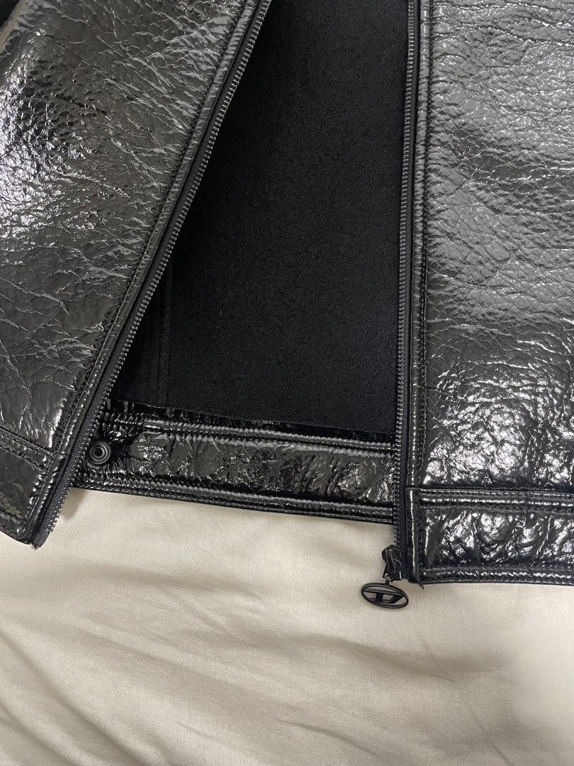 DIESEL エナメルジャケット 美品