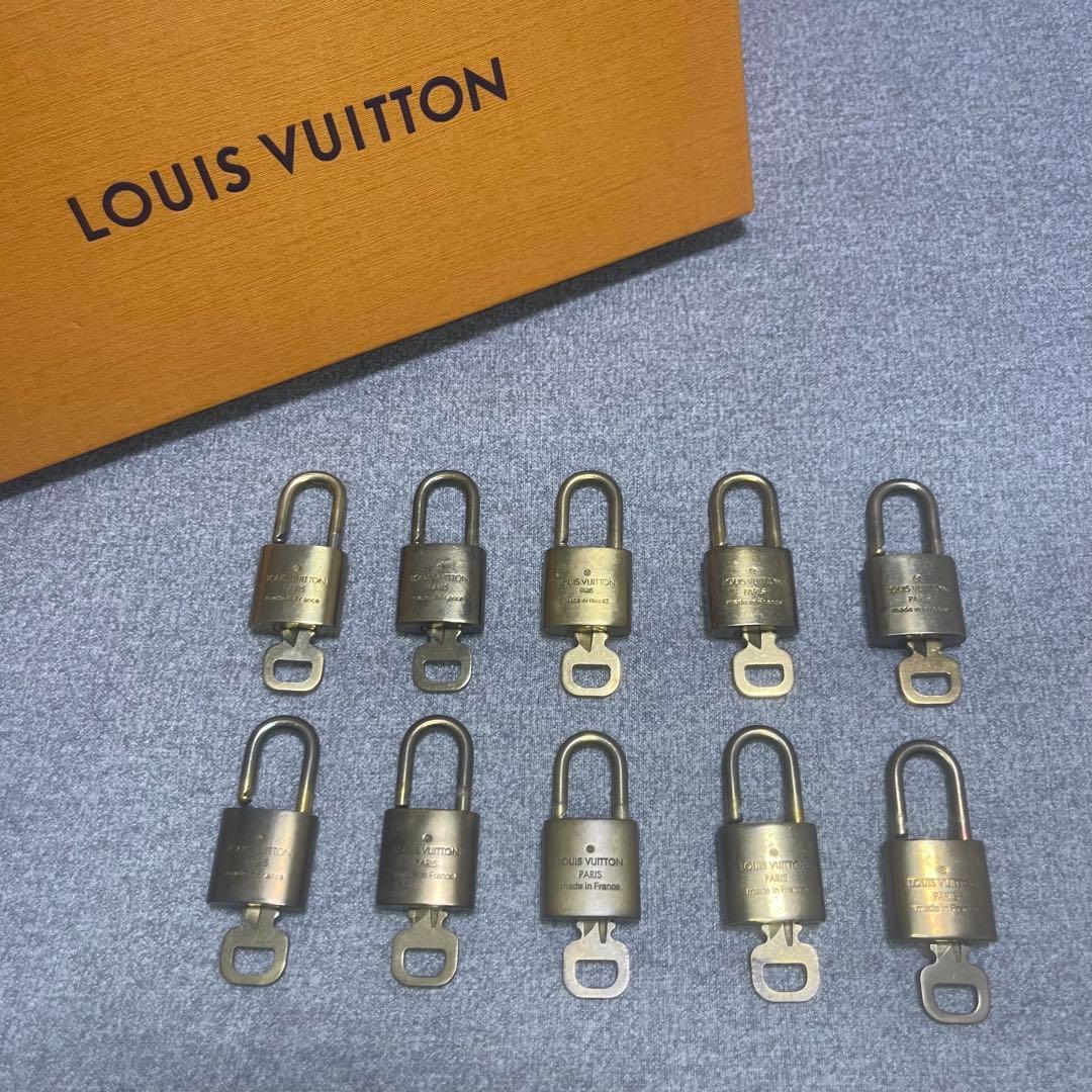 ルイヴィトン　カデナ　パドロック　南京錠　キー　鍵　10個セット　まとめ売り