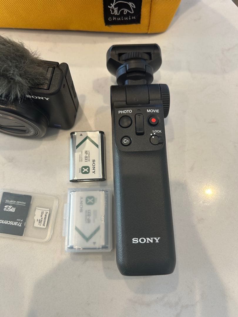 SONY VLOGCAM ZV-1（ZV1M1）シューティンググリップキット