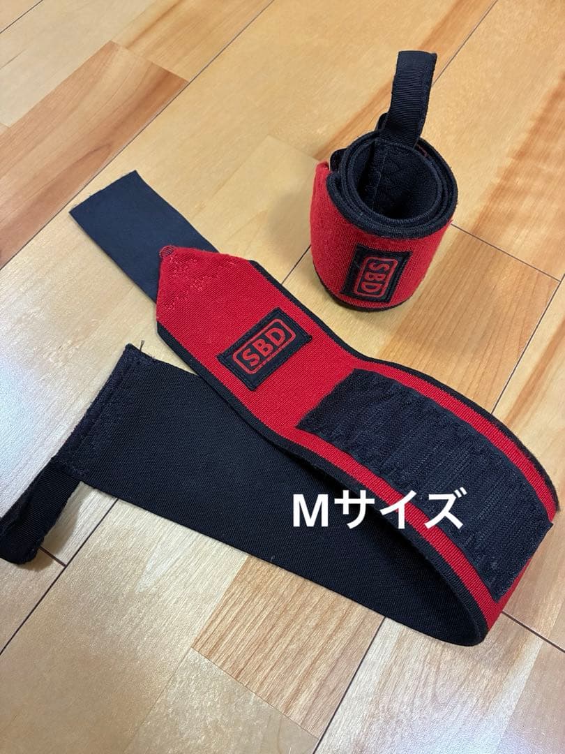 SBD パワーリフティングシングレット Tシャツ　リストラップ　3点セット