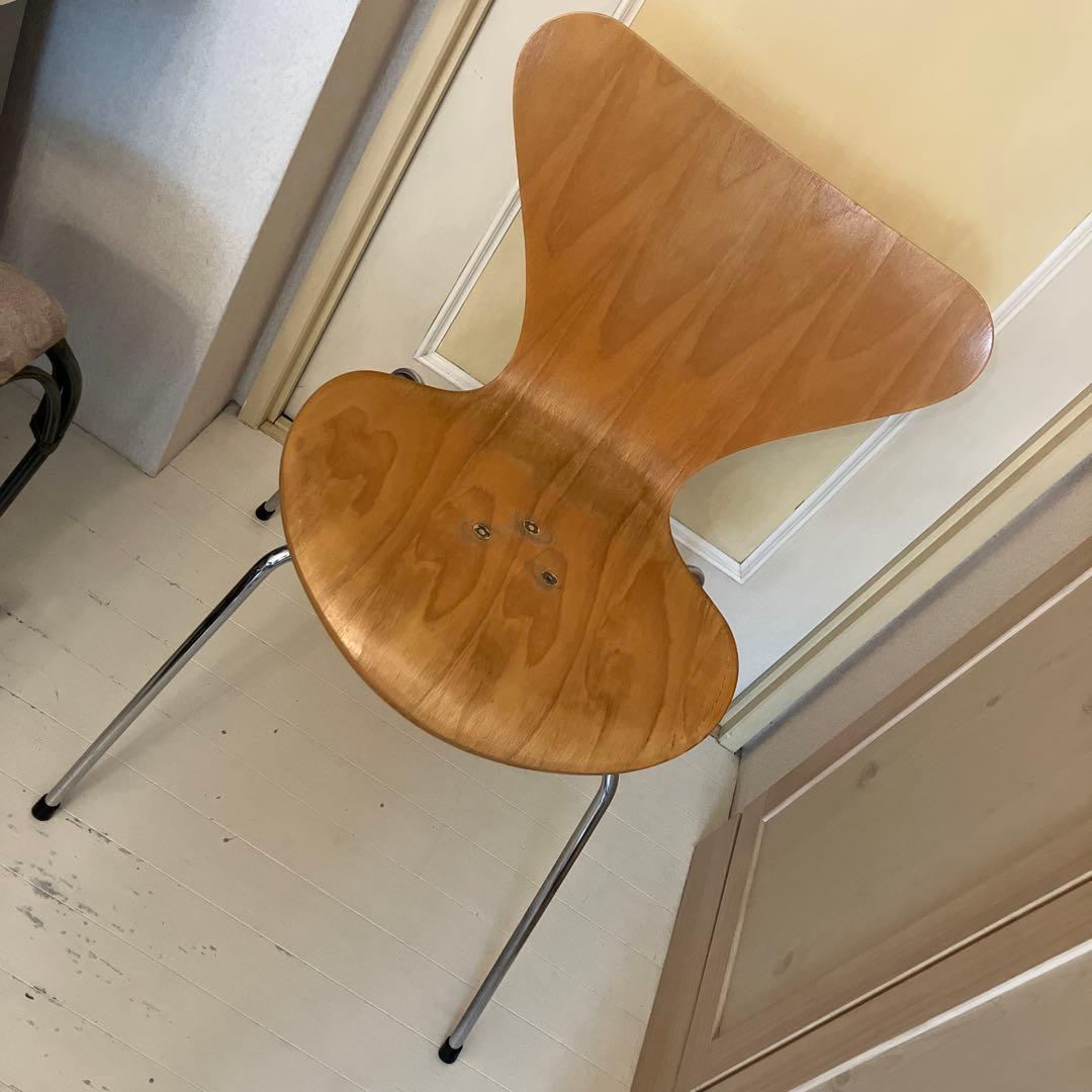 正規品　1991年製フリッツハンセン　ビンテージ　セブンチェア　ジャンク