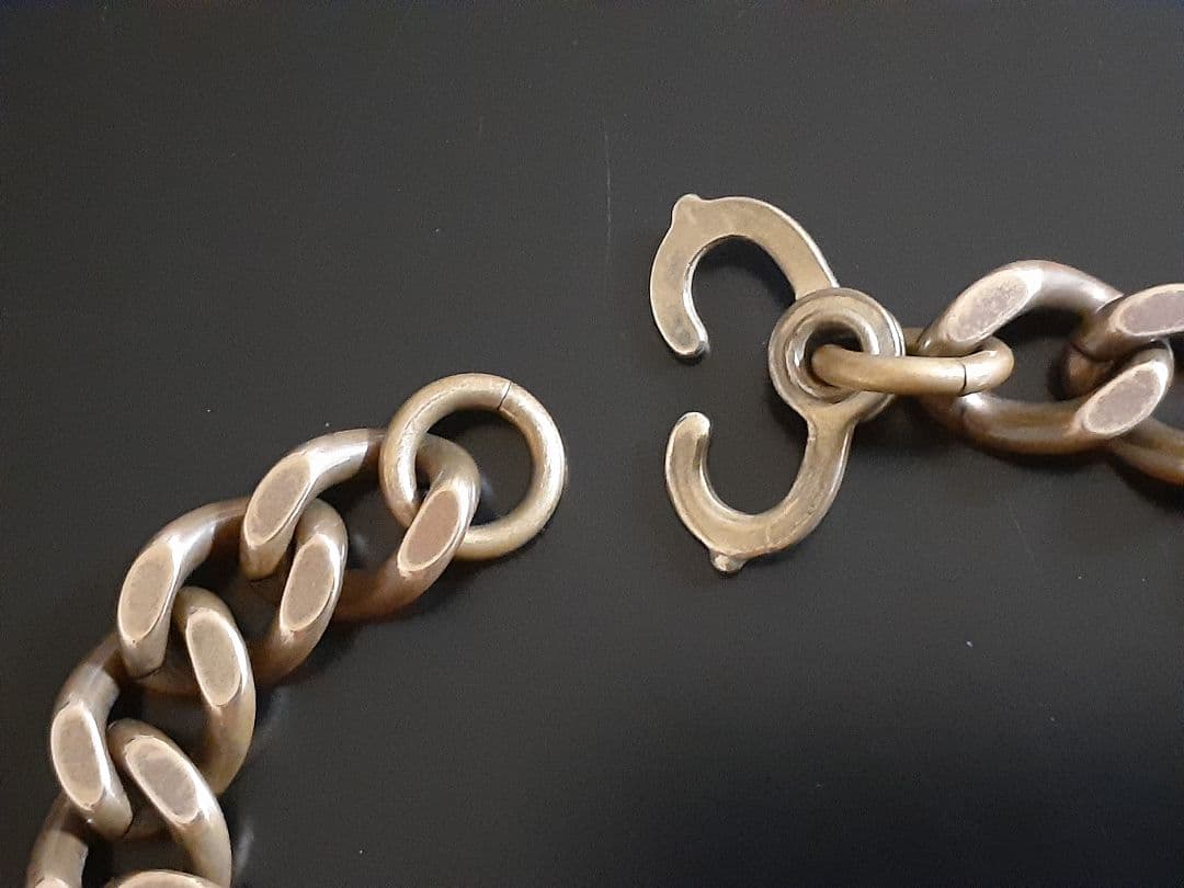 LHN Jewelry　重厚　ブラスブレスレット　エルエイチエヌ　アメリカ製