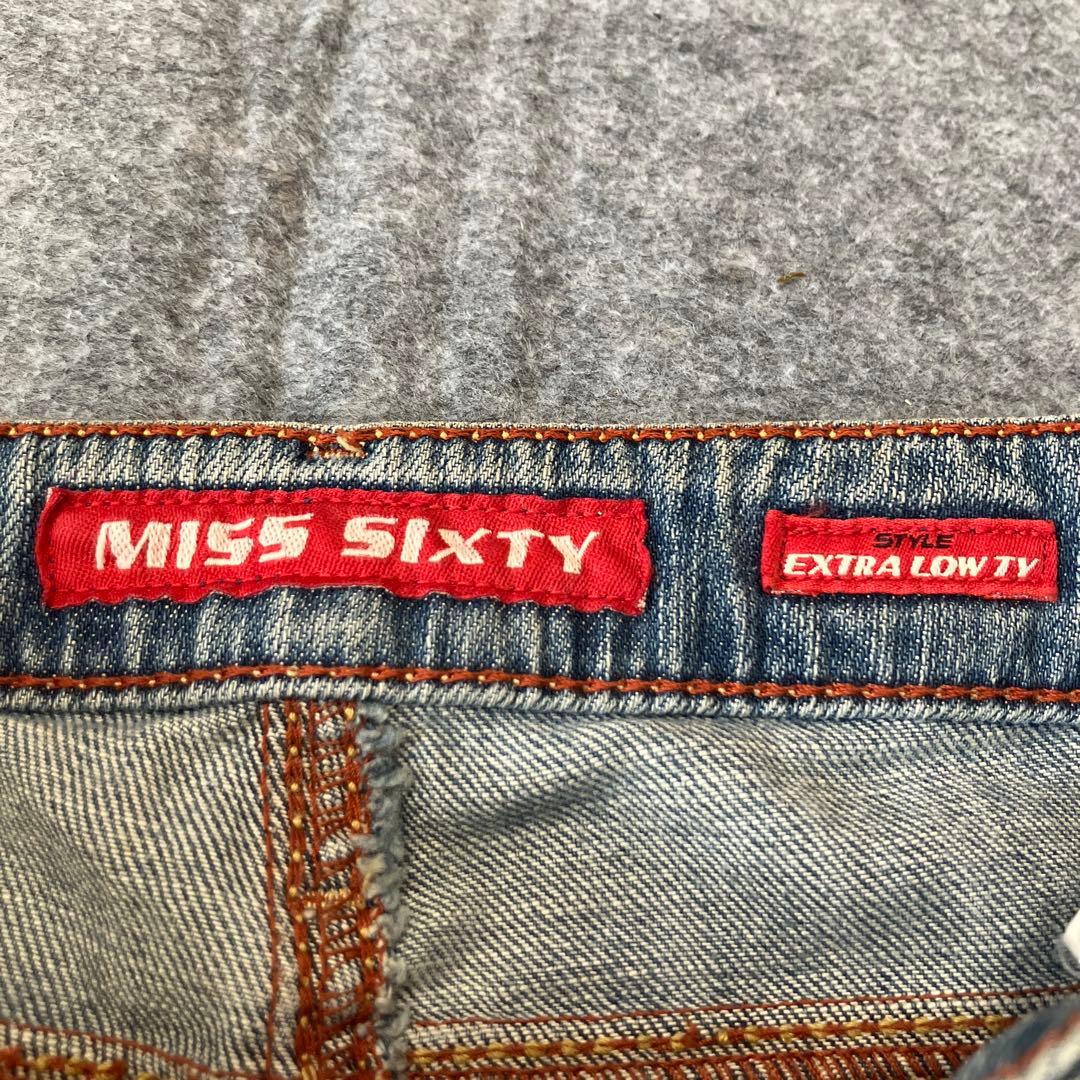 MISS SIXTY アーカイブ ベルボトム フレアデニム グランジ Y2K