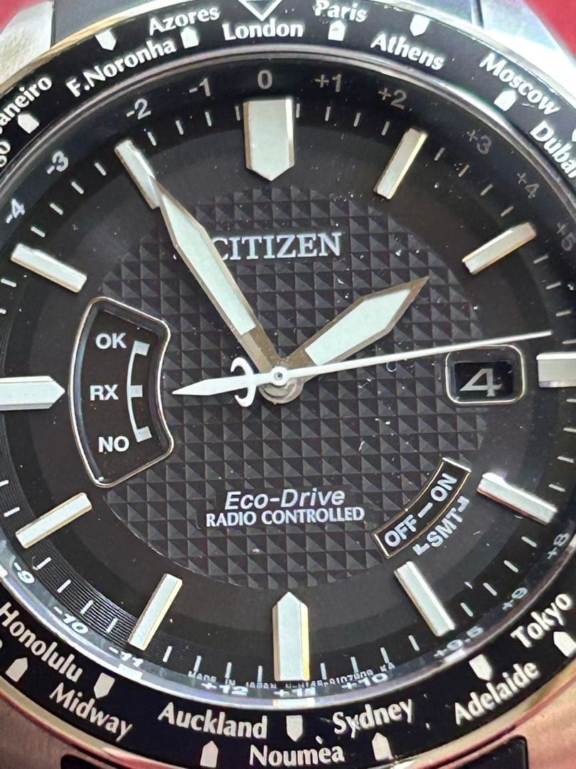 シチズンエコドライブH145-S073553稼働品