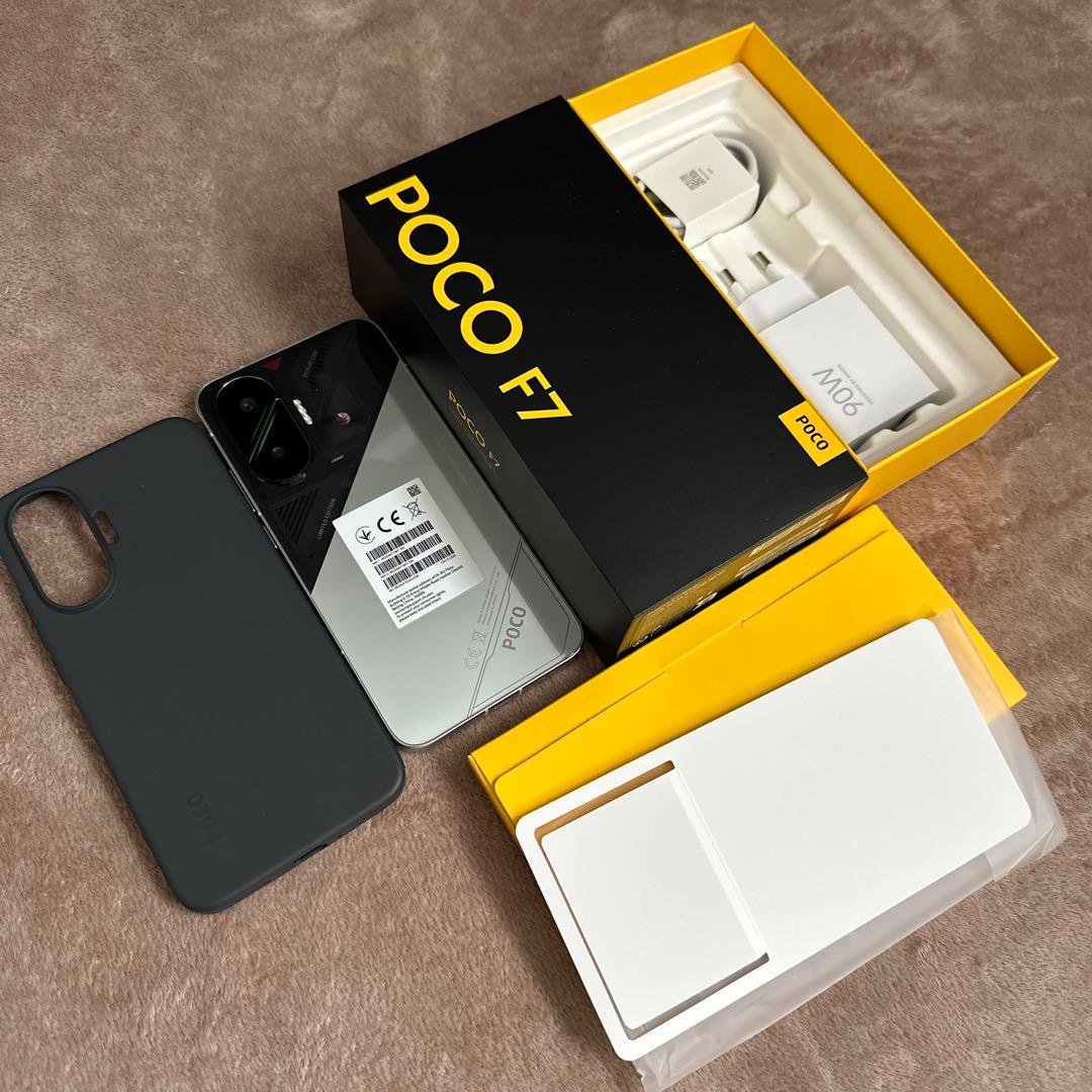 極美品 Xiaomi poco F7 512GB SIMフリー