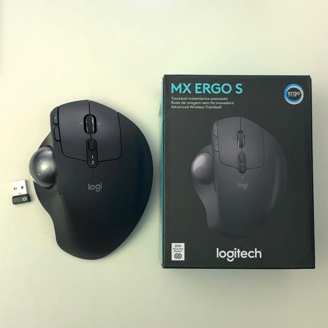 美品 MX ERGO S トラックボール Logitech Logicool
