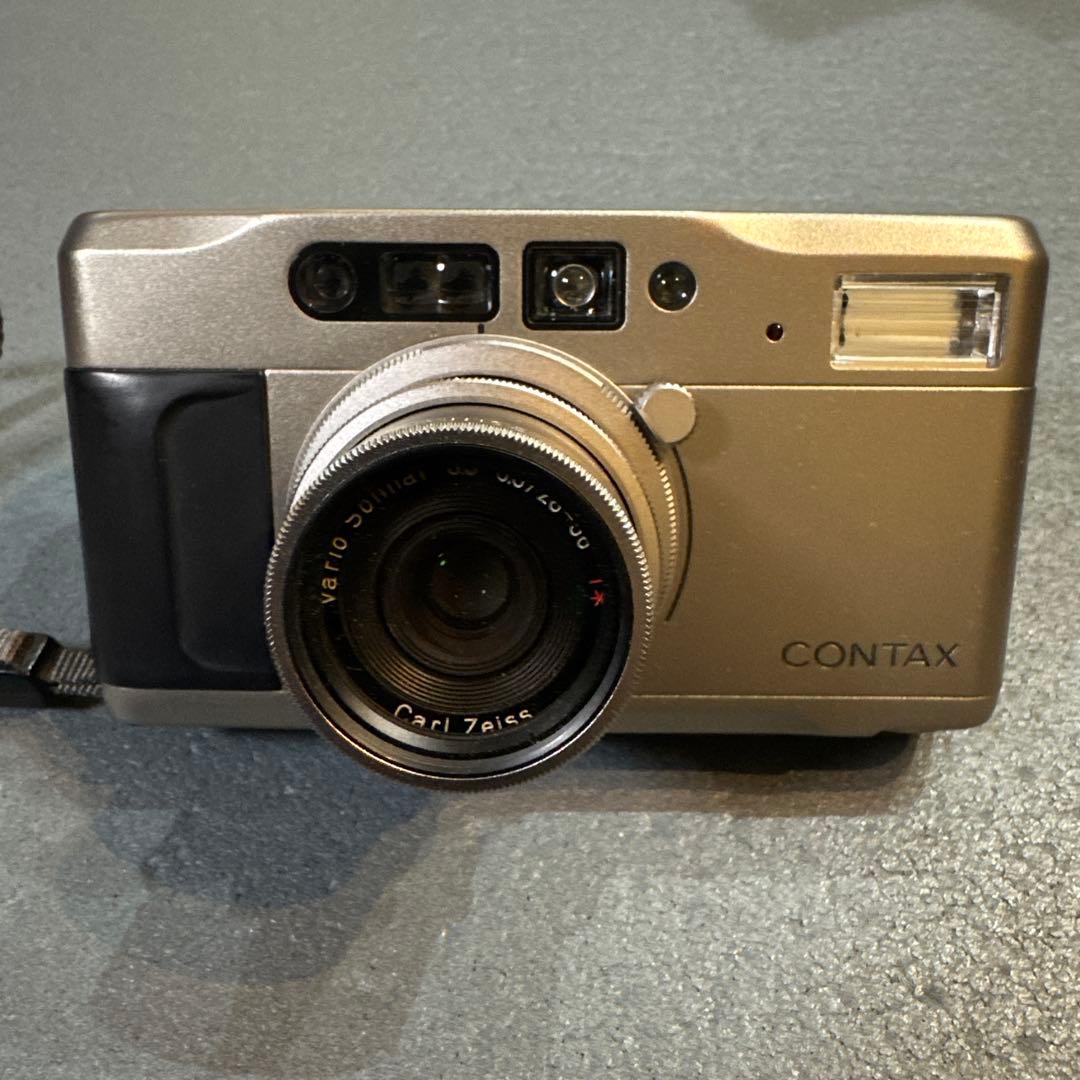 【中古】CONTAX TVS コンパクトフィルムカメラ コンタックス