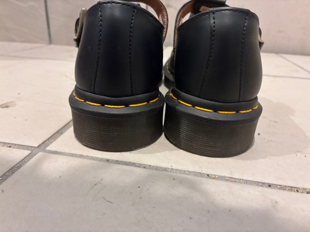 Dr. Martens ブラック メリージェーン シューズ　Tバー