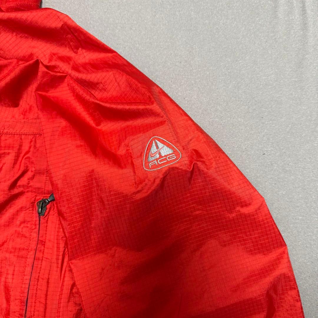 【希少カラー❗️】 90s テック系　Nike ACG マウンテンパーカー　赤