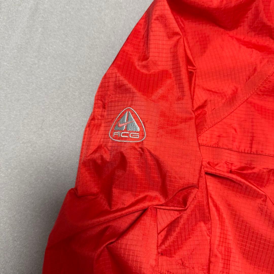 【希少カラー❗️】 90s テック系　Nike ACG マウンテンパーカー　赤
