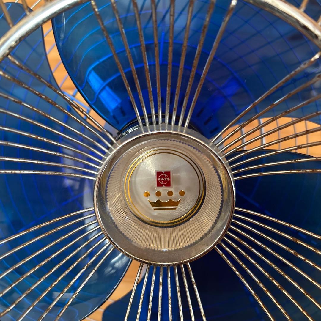 【送料込み】昭和レトロ ナショナル大型扇風機 F-35VH 動作品