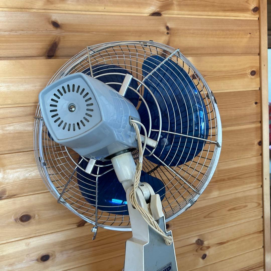 【送料込み】昭和レトロ ナショナル大型扇風機 F-35VH 動作品