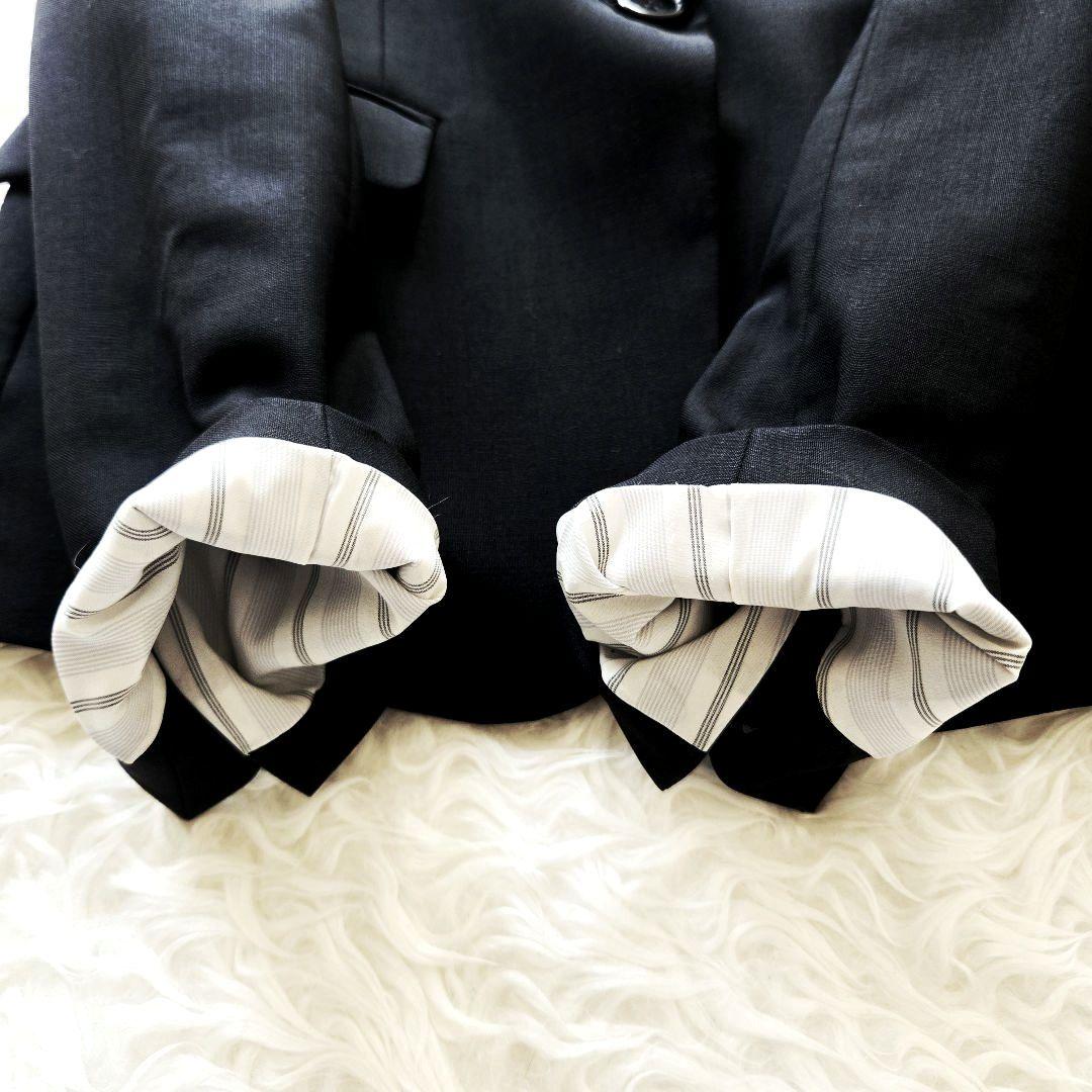 美品✨セオリー　テーラード　1B　パンツスーツ　セットアップ　ストレッチ　黒　S