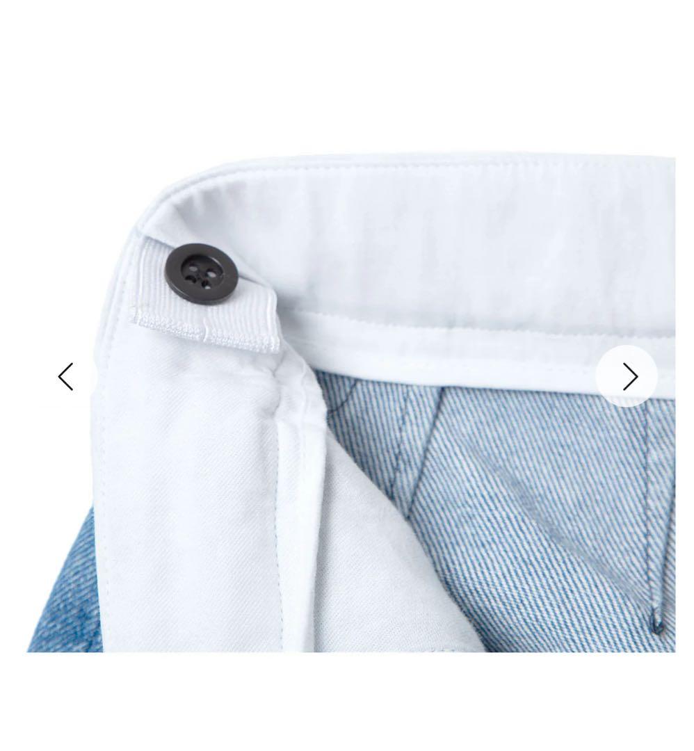 chieko+ ◆ marvelt denim pants サイズ36 sky◆